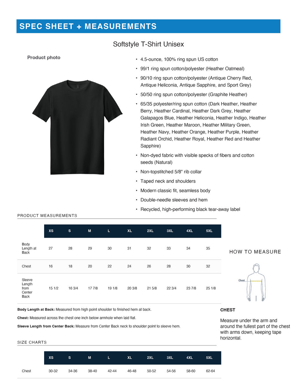 Custom Print Unisex Gildan Softstyle® T-Shirt