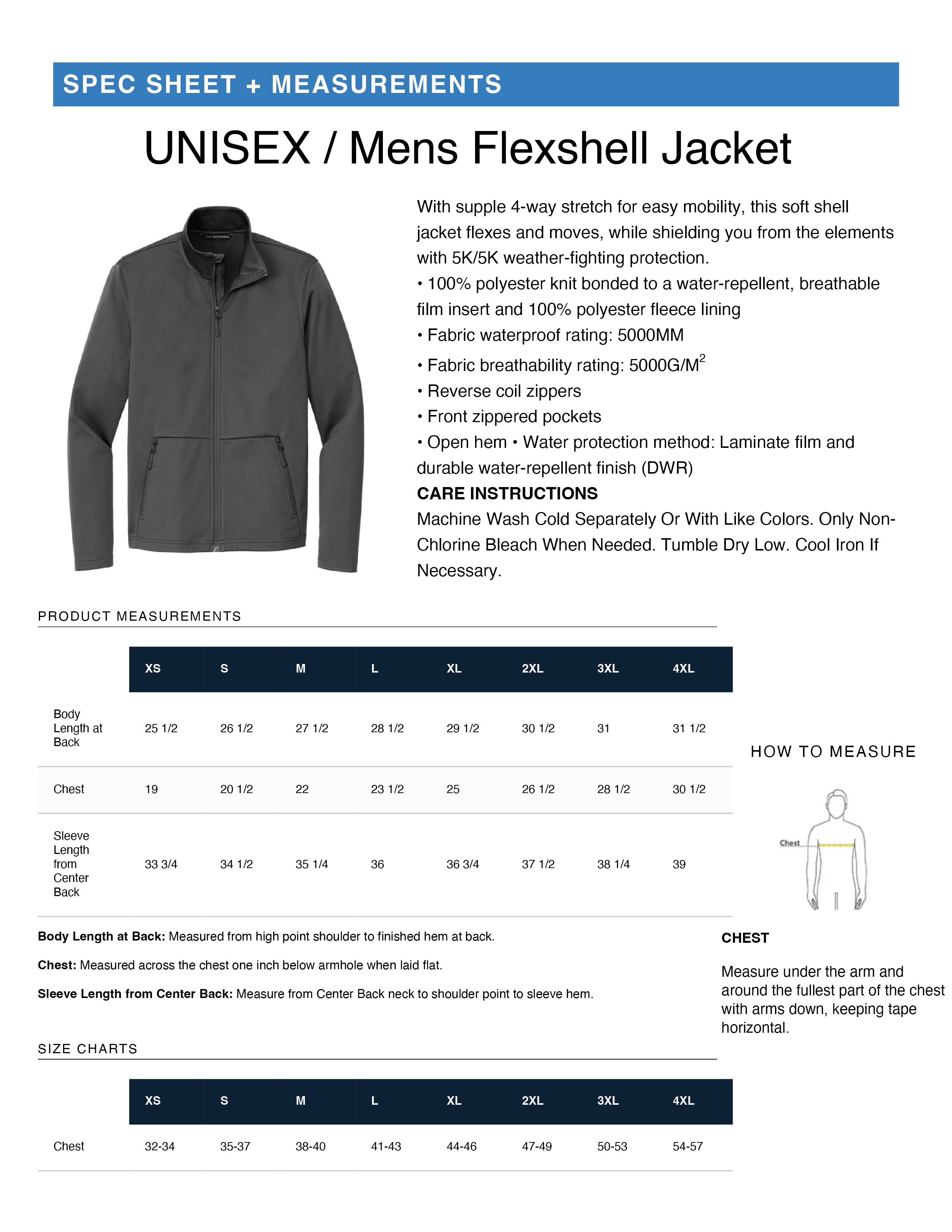 Custom Print Womens & Unisex- Flexshell Jacket