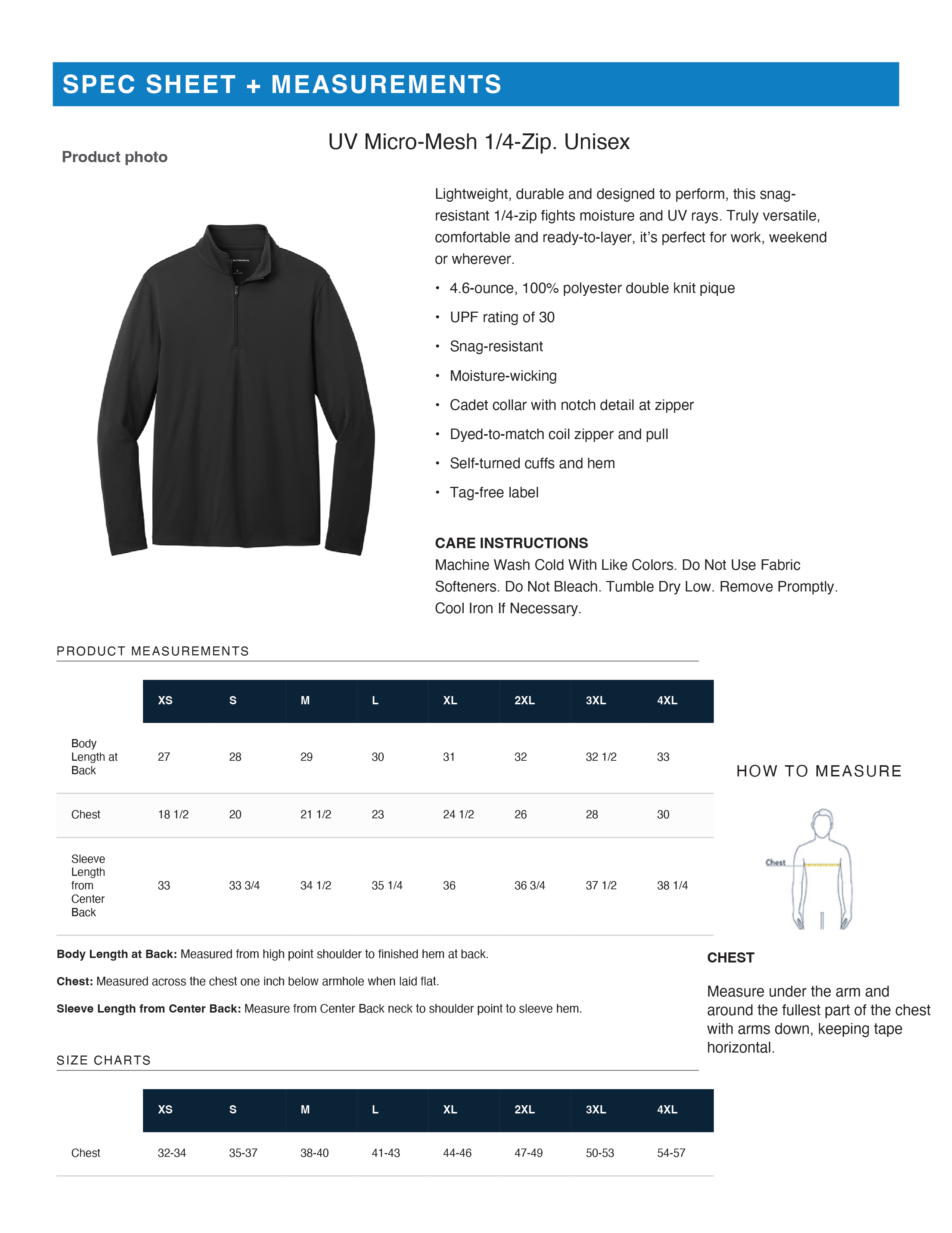 Custom Print Lightweight Women's & Unisex Dry Zone® UV Micro-Mesh 1/4-Zip