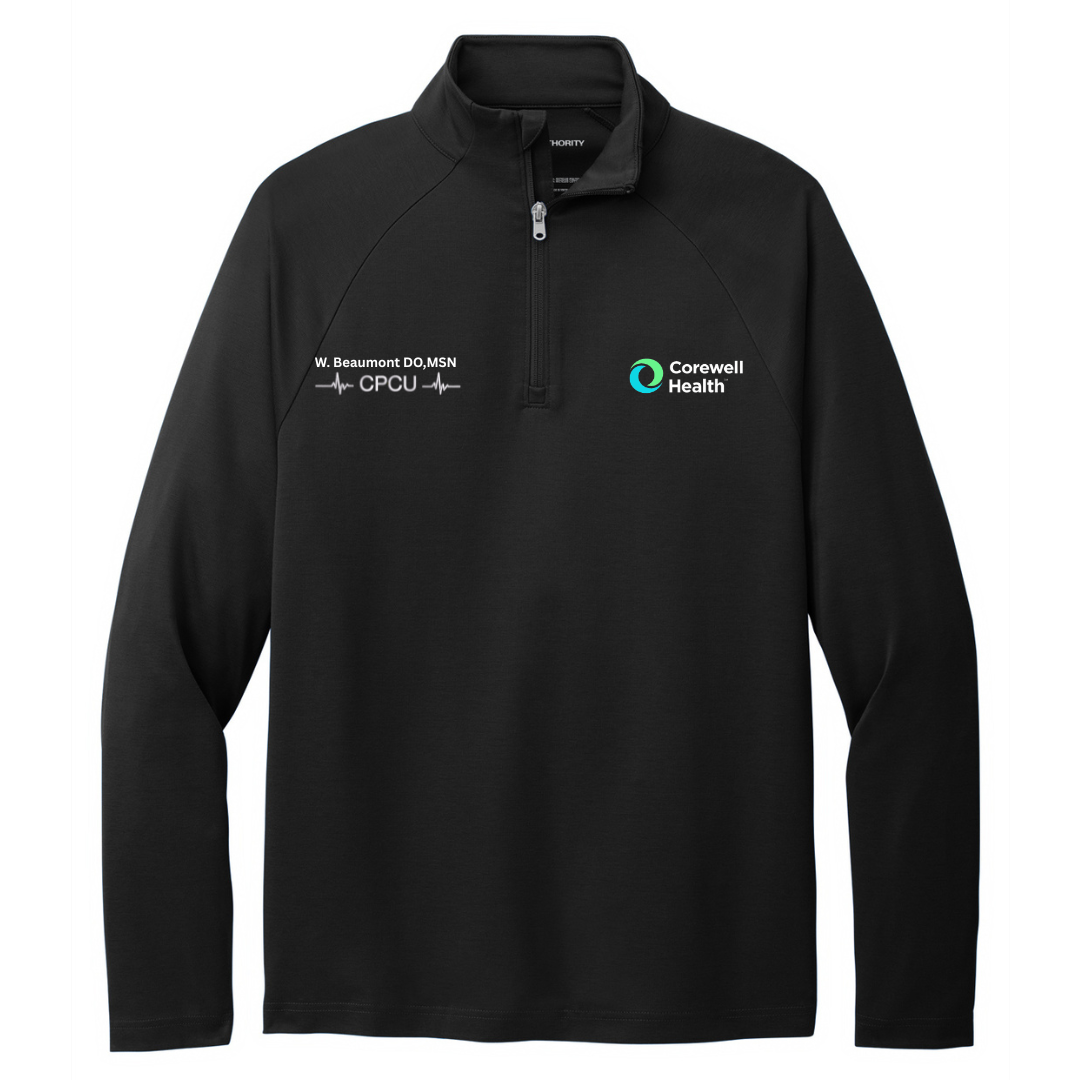 Custom Print Textured Port Authority® Women's & Unisex C-FREE® Cypress 1/4-Zip