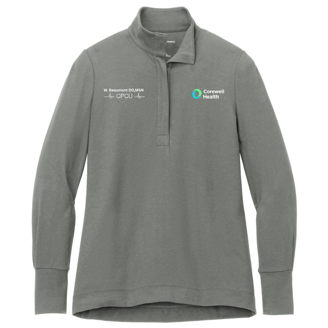 Custom Print Soft Feel Port Authority® Women's & Unisex Fairway Stretch 1/4-Zip